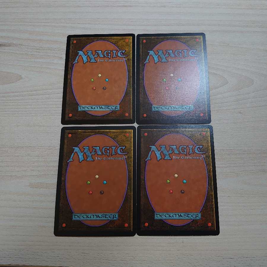 mtg 不毛の大地 4枚