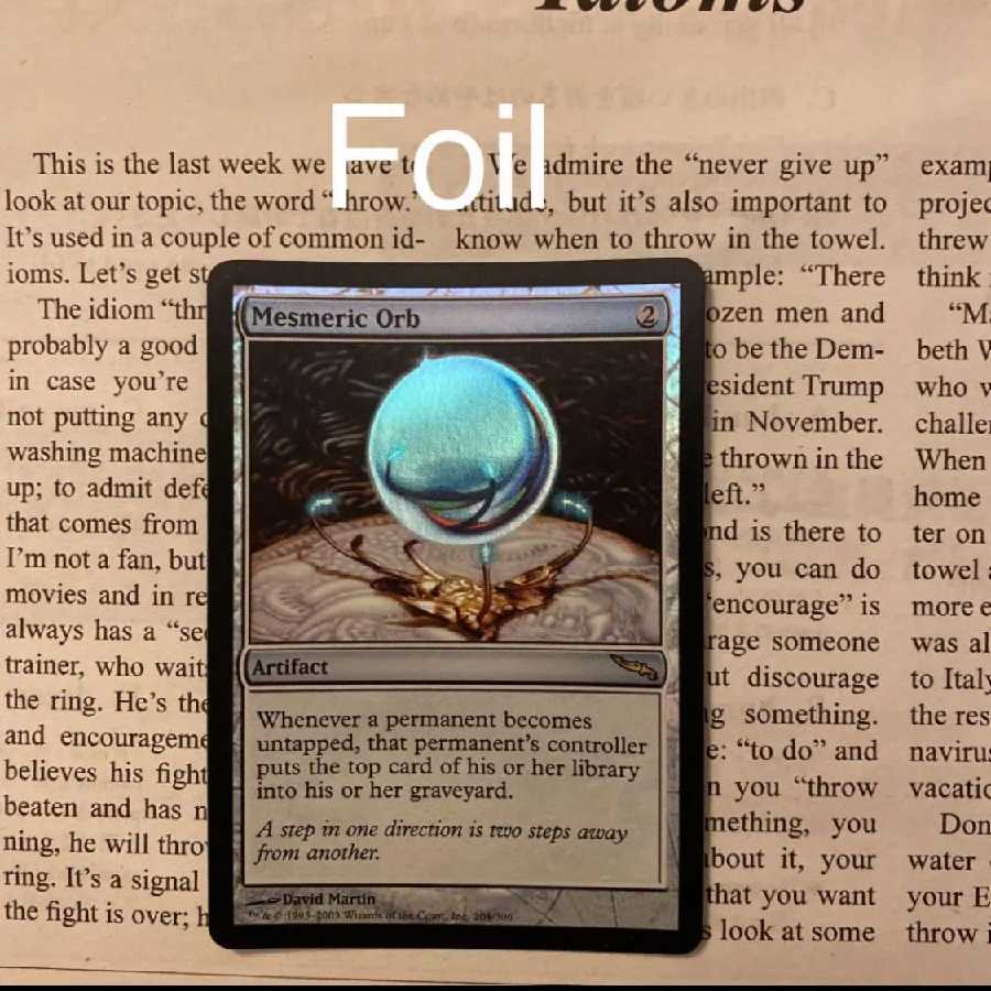MTG 催眠の宝珠 foil ミラディン　英語 1枚