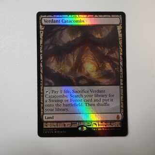 【値下】新緑の地下墓地/Verdant Catacombs Foil(EXP)