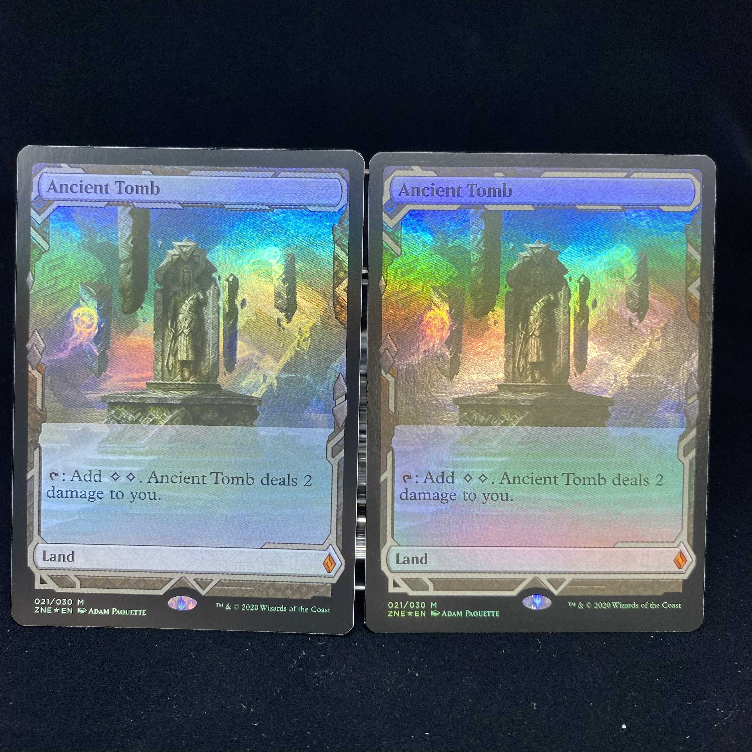 銀砂利様専用 Foil 電結の荒廃者 英語4枚まとめ売り