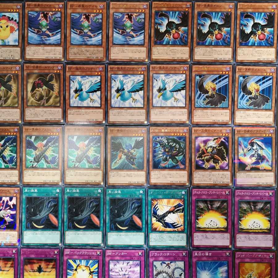 №62　遊戯王　ブラックフェザー　ブラック・フェザー　デッキ