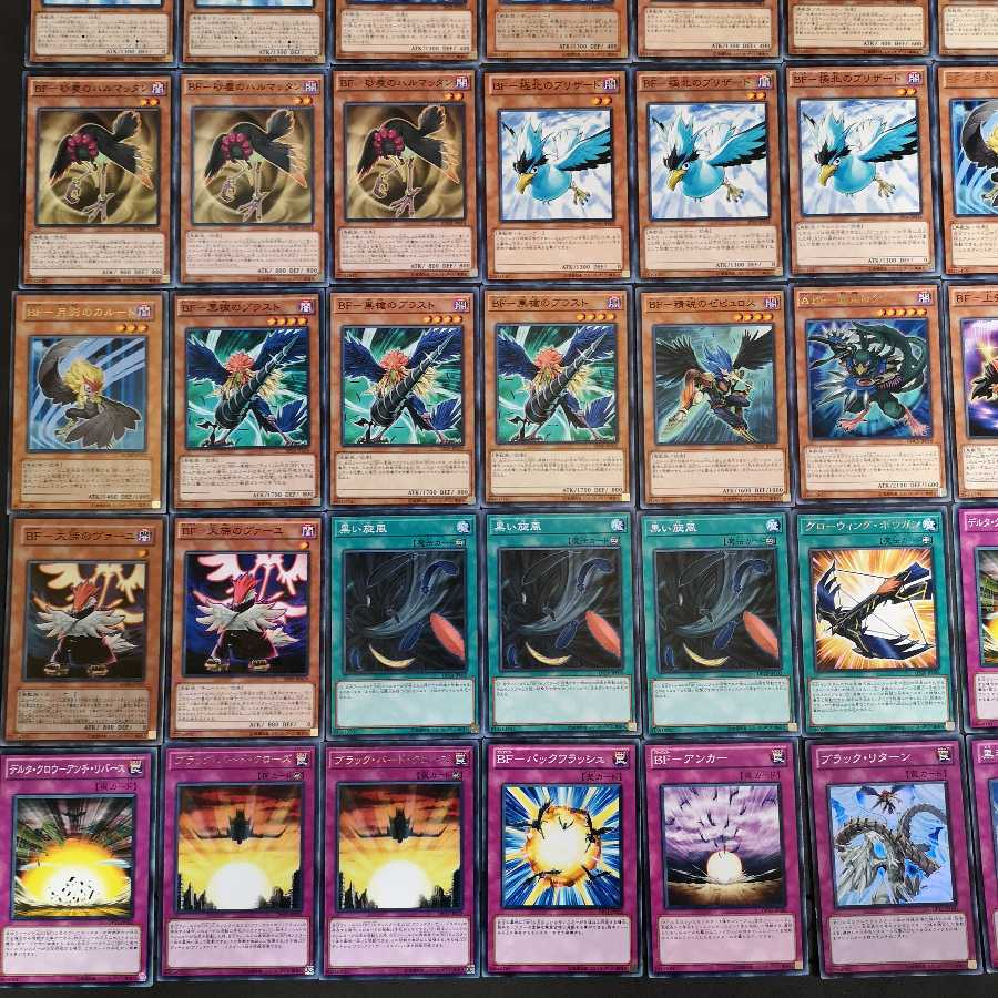 №62　遊戯王　ブラックフェザー　ブラック・フェザー　デッキ