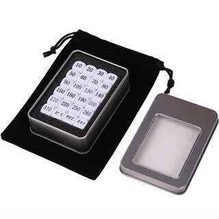 【おもちゃの神様】ダメージカウンター白24個 収納ケース＆収納袋