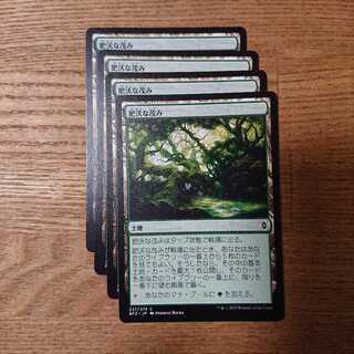 MTG コモン 肥沃な茂み