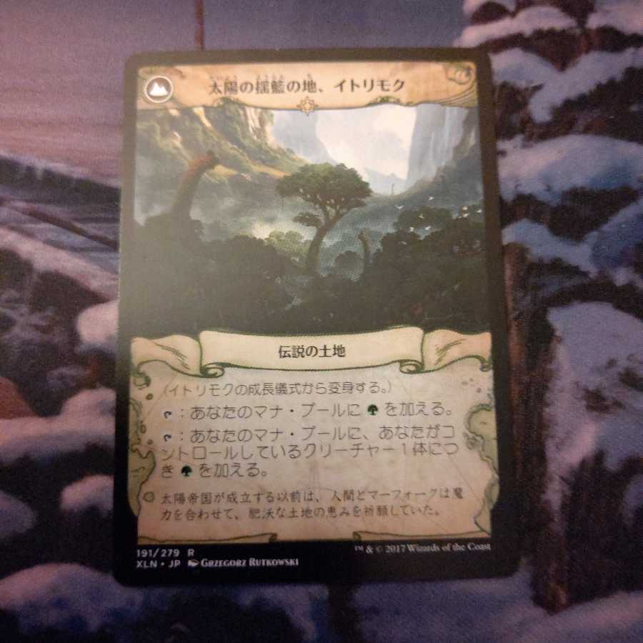 《イトリモクの成長儀式 レア》