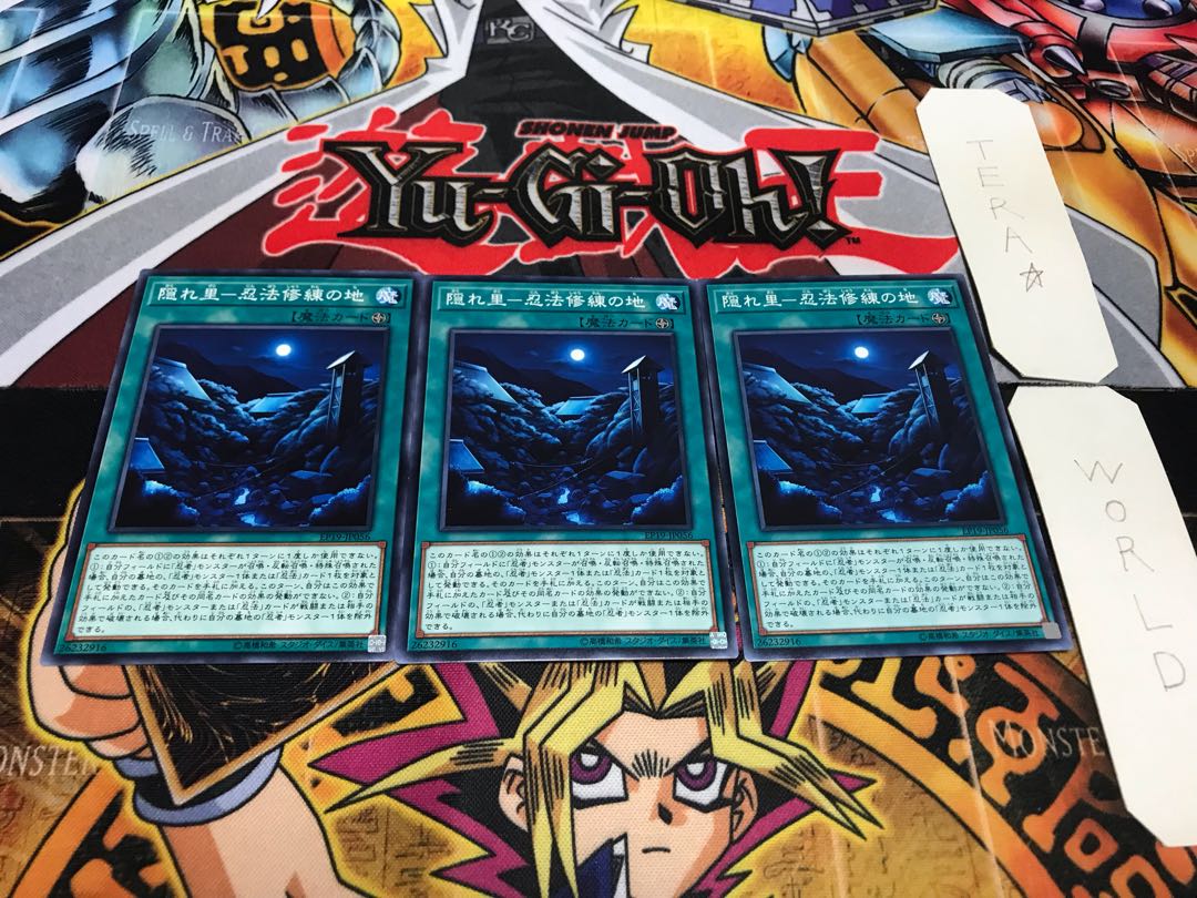 Hidden Village - Land of Ninja Training Normal 3-card set Tera