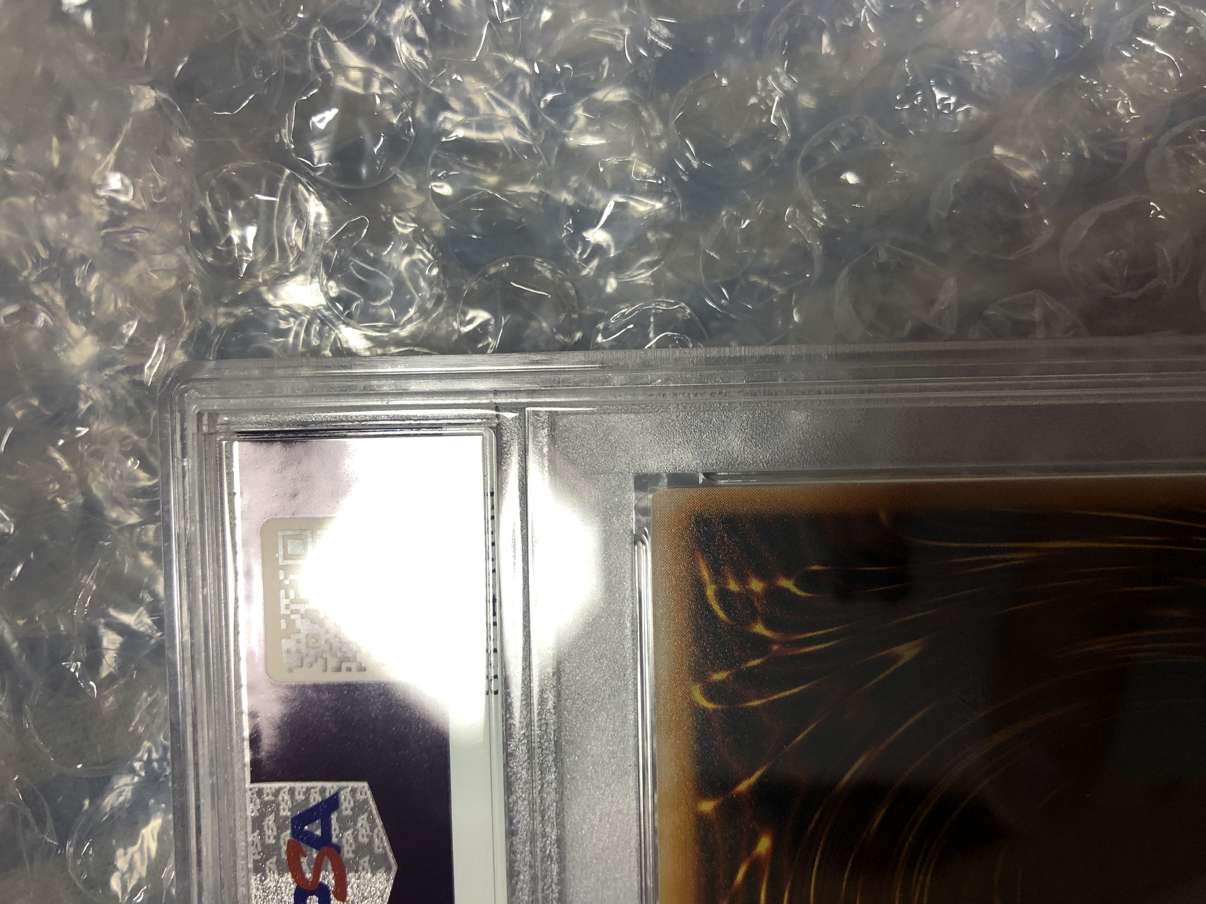 Blue-Eyes White Dragon Relief PSA8 Snubbull Eyes