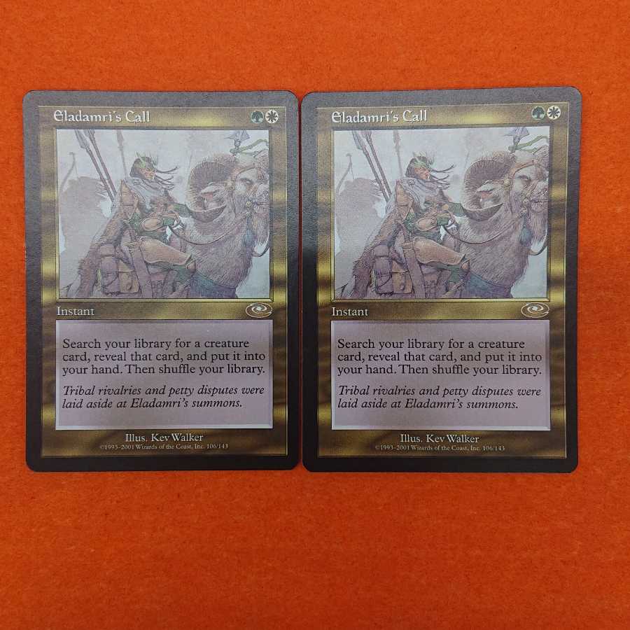 MTG  エラダムリーの呼び声 【PLS】 2枚セット