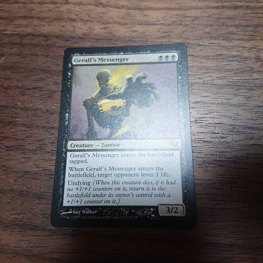 ゲラルフの伝書使 英語