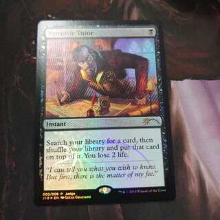 吸血の教示者 ジャッジ褒賞 2枚まで　foil