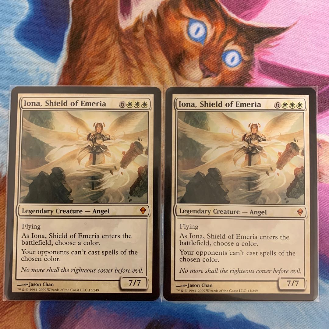 エメリアの盾、イオナ　英語　2枚