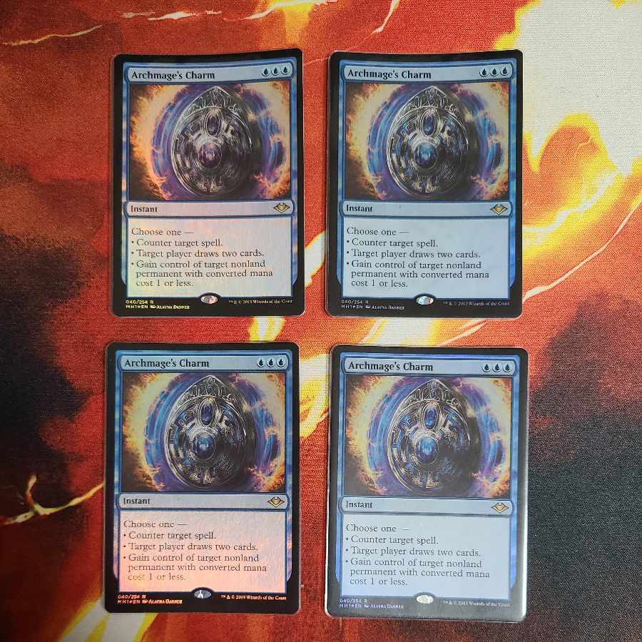 Archmage's Charm/Archmage's Charm 4 English foils