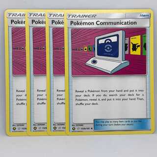 ポケモンカード 海外 ポケモン通信 4枚セット 英語