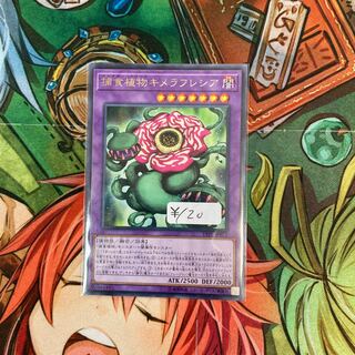 遊戯王　捕食植物キメラフレシア レア　1枚