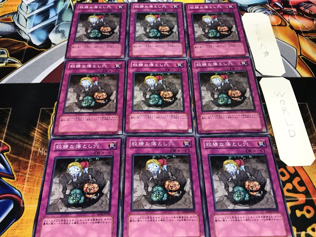 Treacherous Trap Hole Normal 9-card set Terra