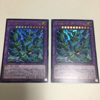未使用品 雷神龍 サンダードラゴン 2枚 セット