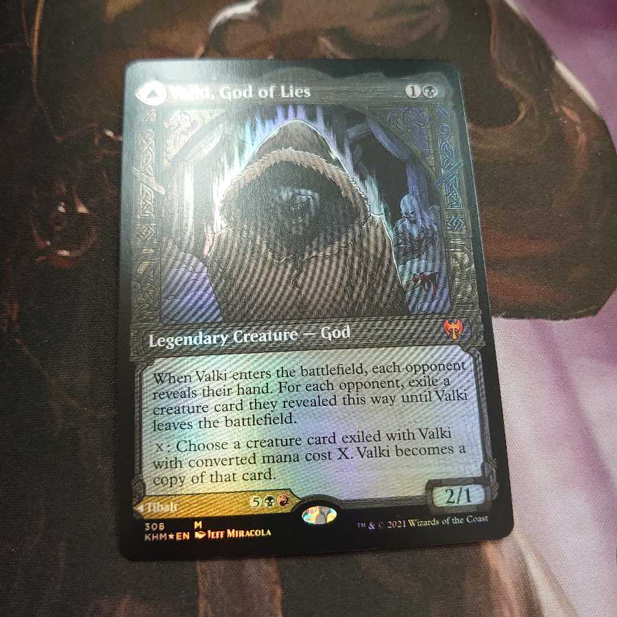 嘘の神、ヴァルキー Foil