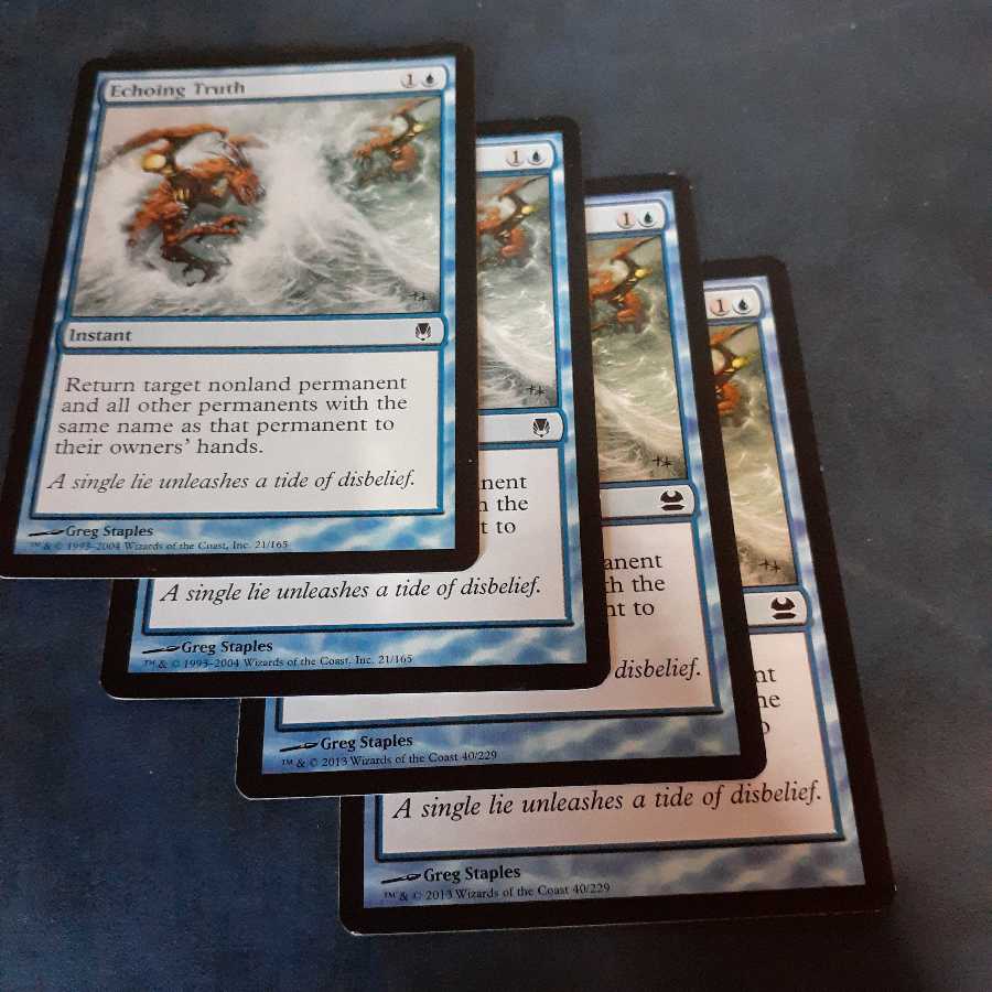 残響する真実４枚