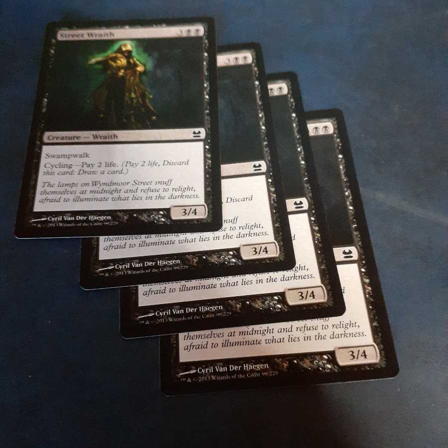 通りの悪霊４枚