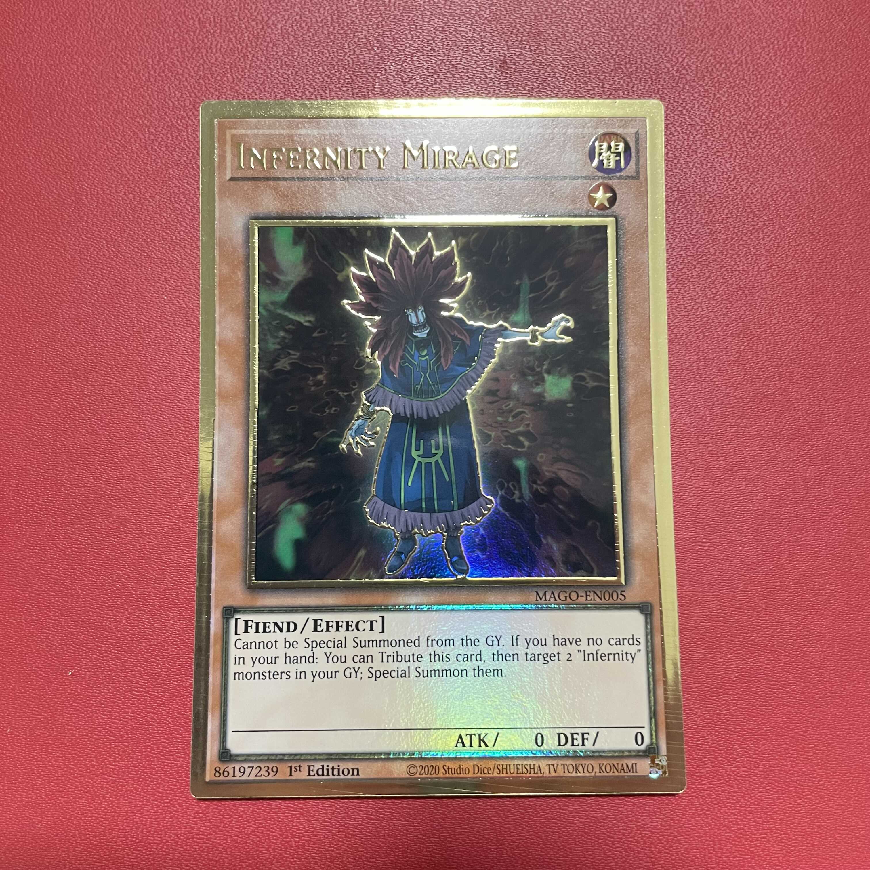 インフェルニティ・ミラージュ 英語 プレゴル