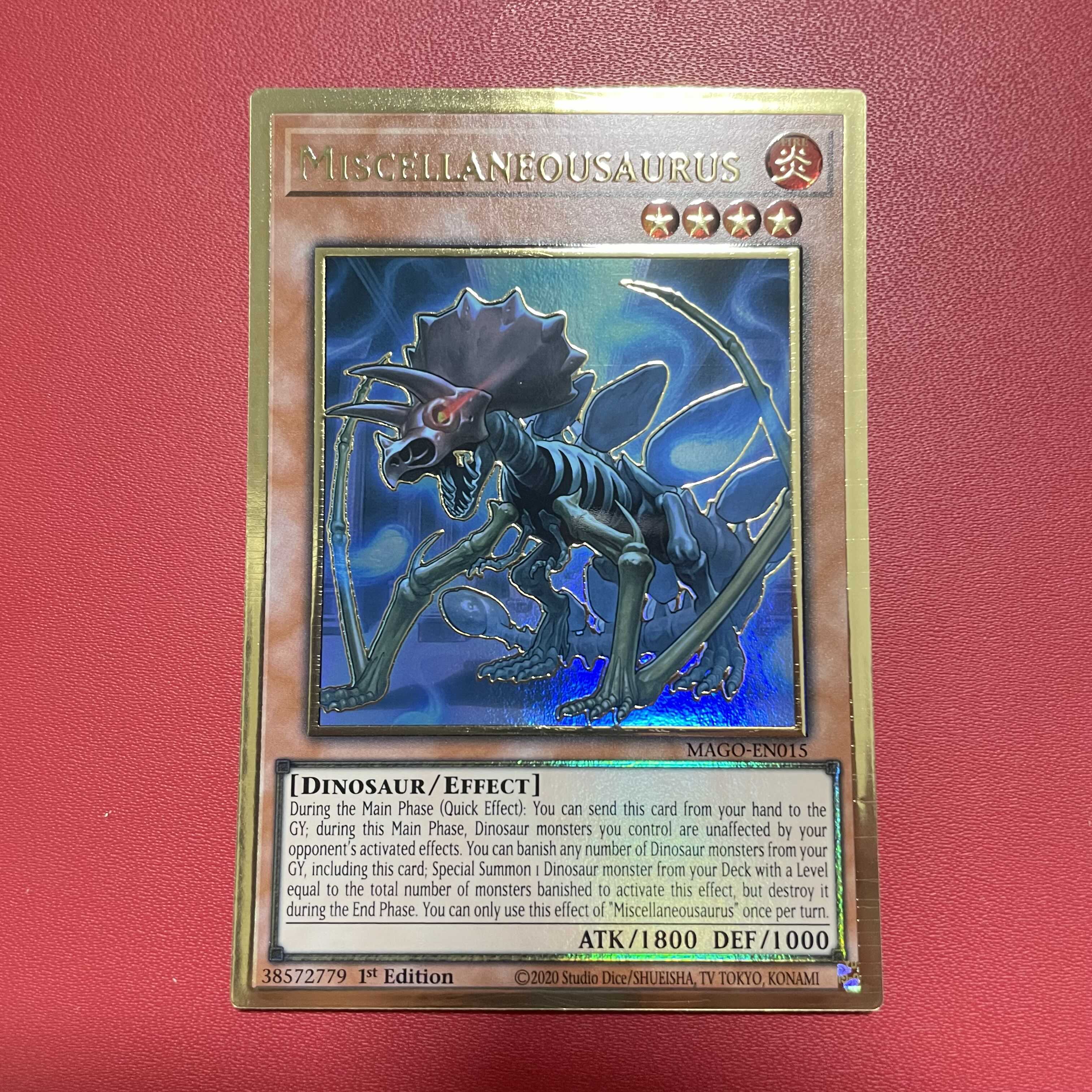 幻創のミセラサウルス　英語　プレゴル