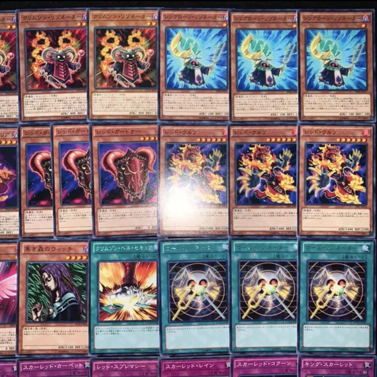 遊戯王　レッドデーモンデッキ40枚+EX15枚B