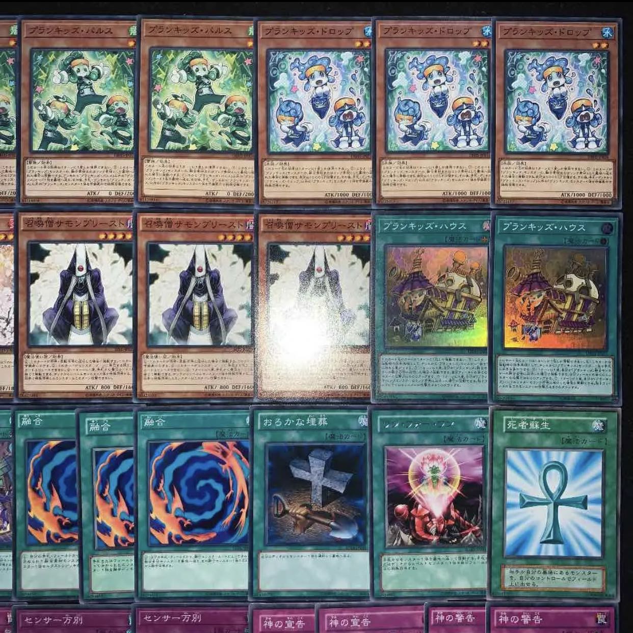 遊戯王 ガチ構築!!プランキッズデッキ40枚+EX15枚