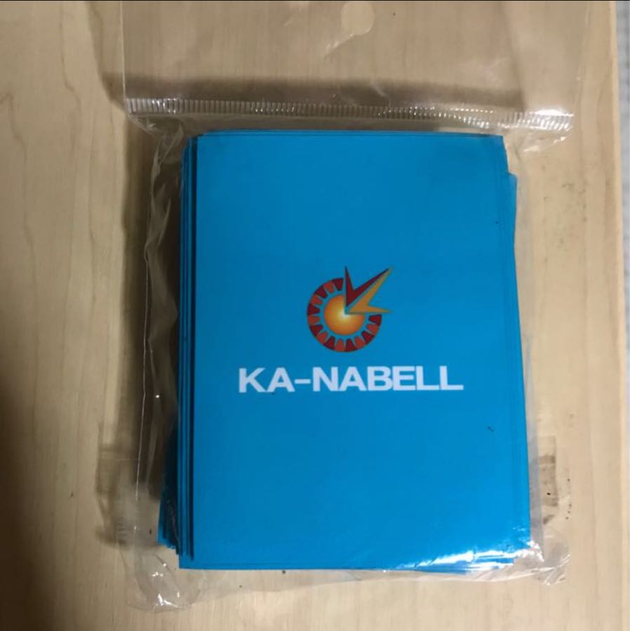 カーナベル  スリーブ 青+白 各50枚セット  専用