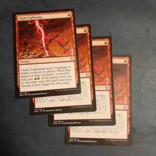 稲妻の連鎖４枚