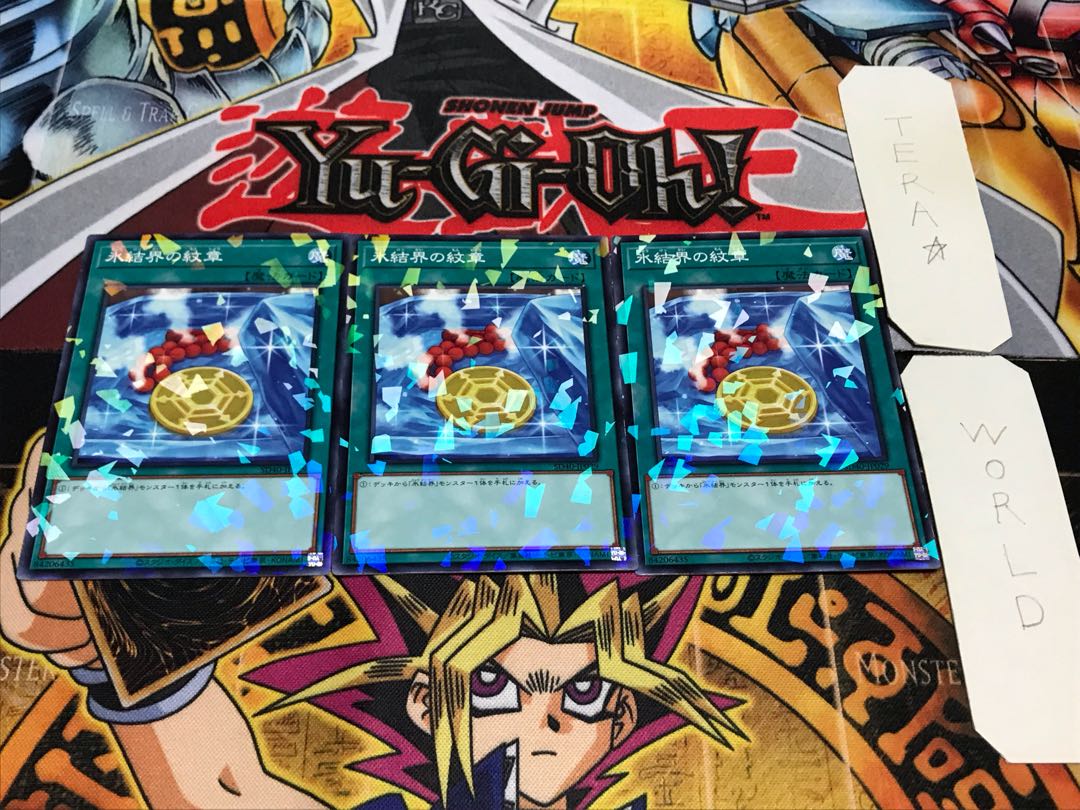 Medallion of the Ice Barrier Normal Parallel 3-card set Tera