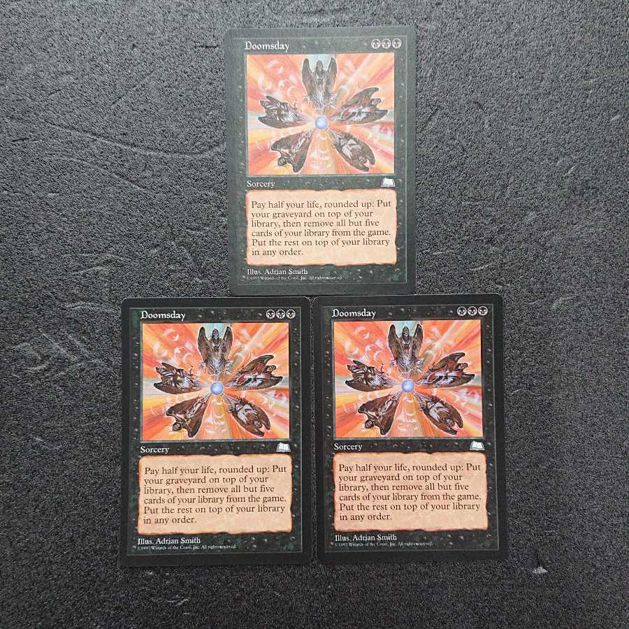 MTG Doomsday English [WTH] Set of 3