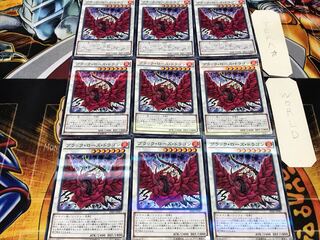 ブラック・ローズ・ドラゴン ノーマルパラレル 9枚セット てら