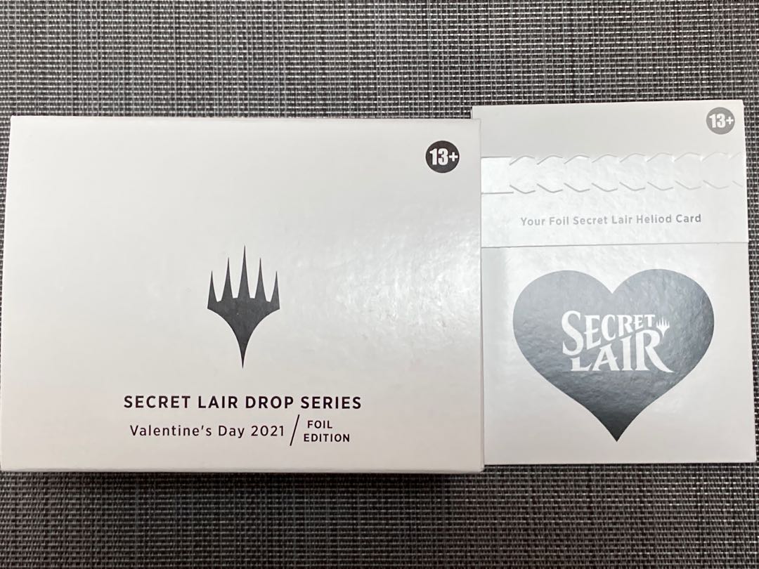 secret lair Valentine's Day 2021 foil