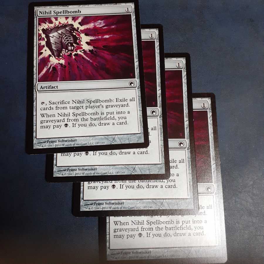 虚無の呪文爆弾４枚