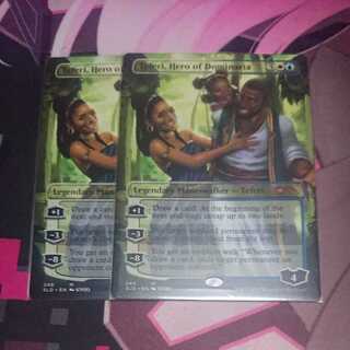 Teferi, Hero of Dominaria secret lair 4 sheets