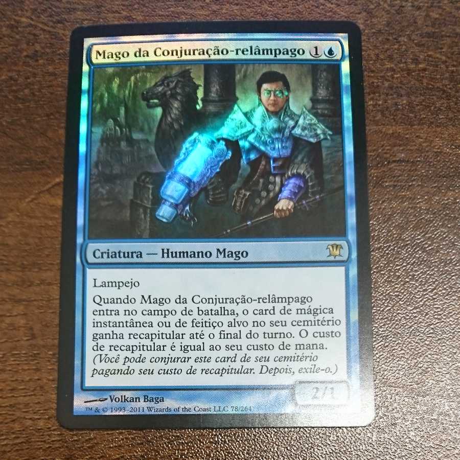 Set of 2 mtg ISD Snapcaster Mage Portugal foil
