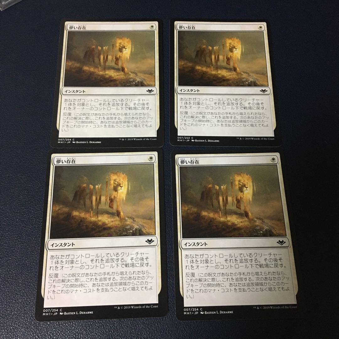 儚い存在 4枚セット