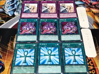 死者蘇生 貪欲な壺 神の警告 ノーマル 各3枚セット まとめ