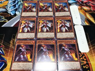 焔聖騎士-アストルフォ モージ オリヴィエ ノーマル 各3枚セット まとめ