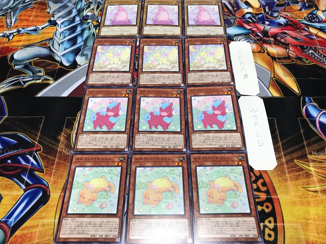 メルフィー・キャシィ ポニィ フェニィ ラビィ ノーマル 各3枚セット