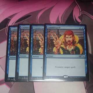 対抗呪文 secret lair 4枚