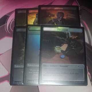 The Walking Dead Tokens, set of 6