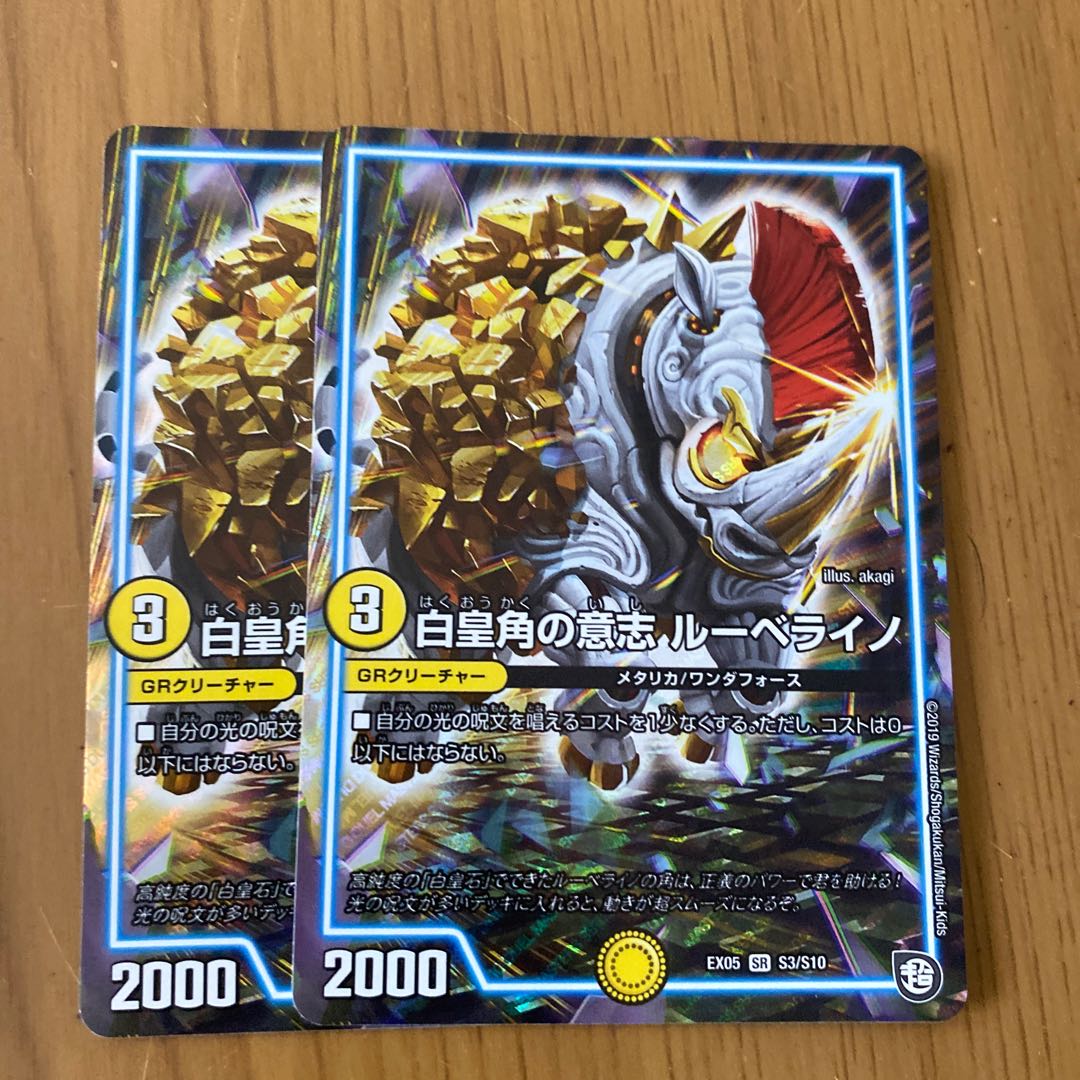 白皇角の意志 ルーベライノ