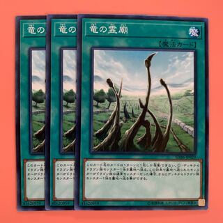遊戯王 竜の霊廟 ノーマル 3枚セット