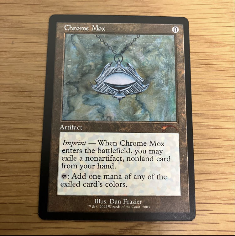Chrome Mox Old Frame
