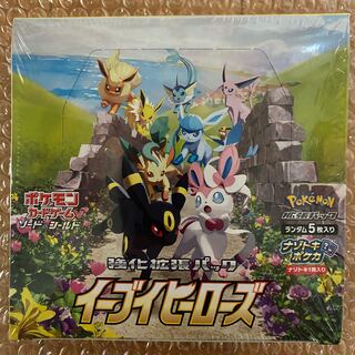 【新品・未開封】イーブイヒーローズ　1BOX シュリンク付き  ポケカ