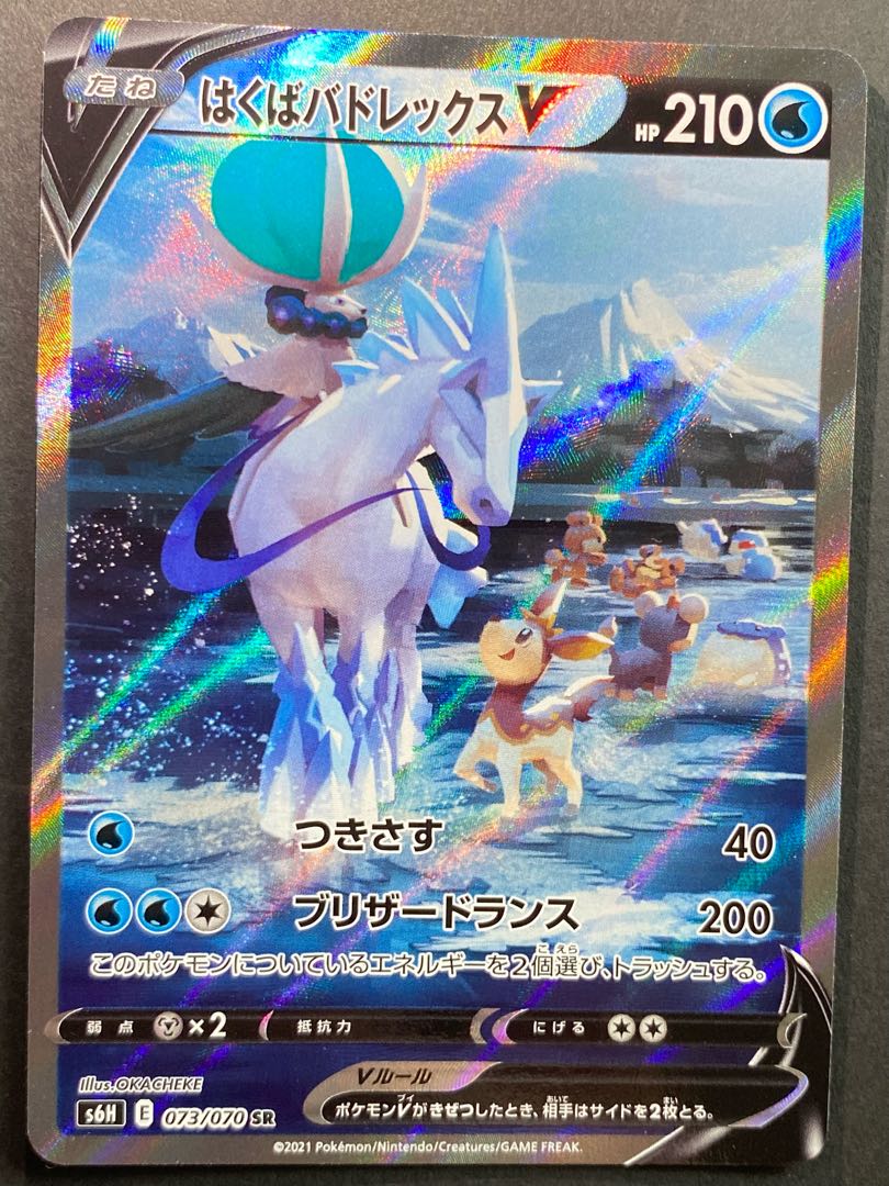 はくばバドレックスV SRスペシャルアート