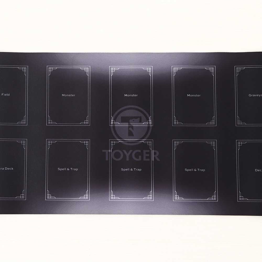 TOYGER Compact Playmat Black Type:3 Pouch included