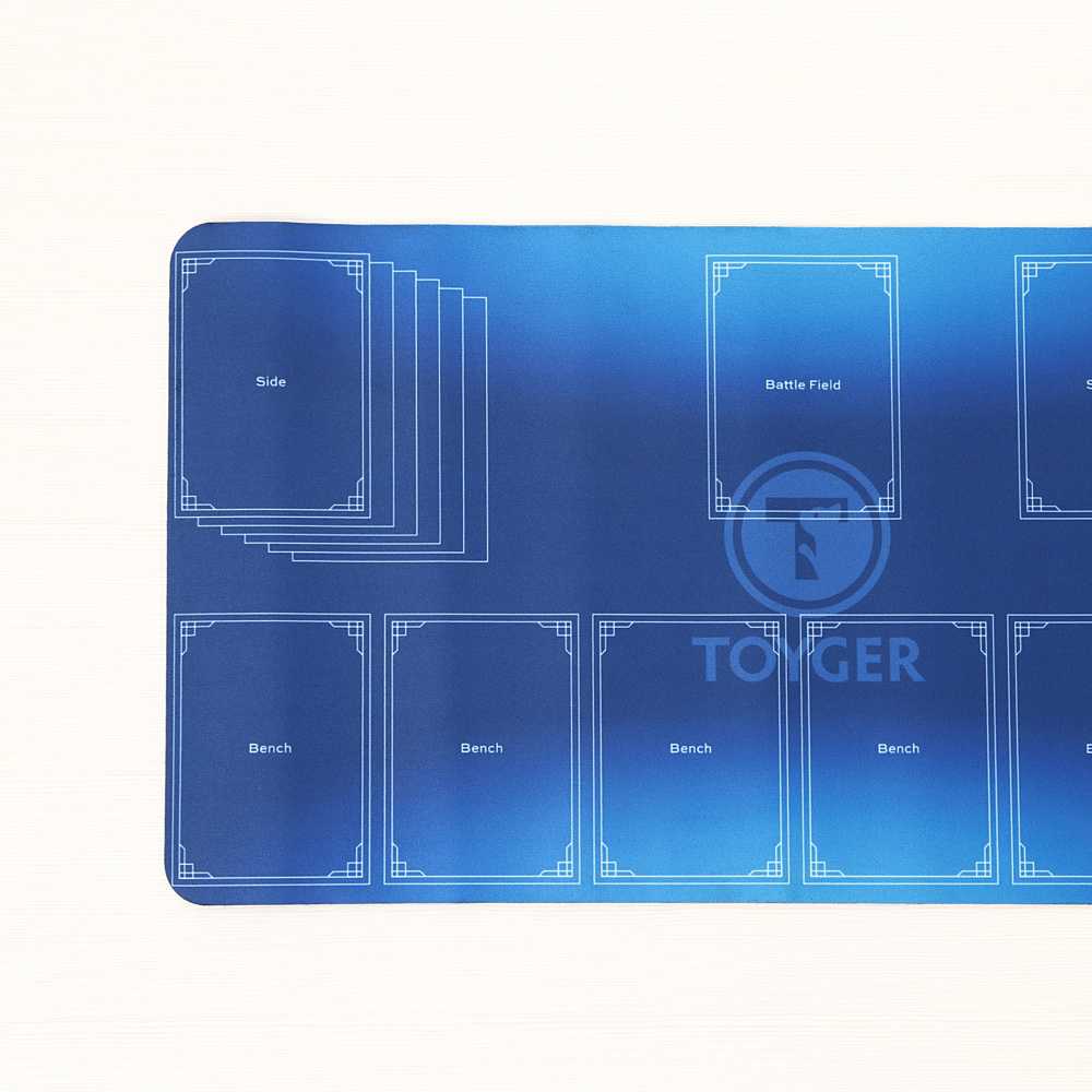 TOYGER コンパクトプレイマット ブルー TYPE:2 ポーチ付属