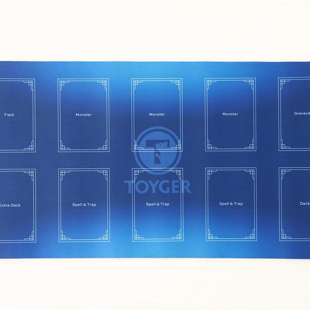 TOYGER コンパクトプレイマット ブルー TYPE:3 ポーチ付属